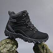 tanie Buty trekingowe-męskie buty trekkingowe w kolorze zieleni wojskowej z cholewką z oddychającej siateczki i wytrzymałą podeszwą, lekkie buty trekkingowe na kemping, wspinaczkę górską i podróże przygodowe