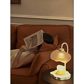 رخيصةأون معدات التخييم-مصباح تدفئة الشموع السحابي الفريد اللطيف مع مؤقت للشموع الكبيرة