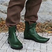 levne obuv-Retro Středověké Renesanční Boty Maškarní kostým Pánské Keltské Pirát předvečer Všech svatých Karneval Plesová maškaráda Plesová maškaráda Párty a večer Dospělé Boty