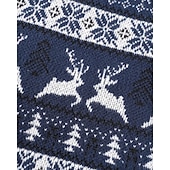 abordables Pull col rond-Homme Pull de Noël Pull de Noël moche Chandails de Noël pull de Noël Pull Côtelé Tricoter Hauts Réguliers Tricoté Chaque Col ras du cou Mode Basique Noël Vacances Vêtement Tenue Automne Hiver Rouge
