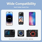 cheap Phone Holder-Neck-hanging phone mount for first-person perspective shooting chest-mounted stabilizer for outdoor sports filming anti-shake accessory