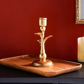 abordables Sculptures-1pc européen rétro résine cocotier en forme de décoration de la maison chandelier décoration de bureau à domicile et embellissement chandelier ornement adapté à la décoration de bureau dans les