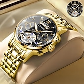 Χαμηλού Κόστους Ρολόγια Quartz-Προηγμένο Ρολόι Χεριού Ανδρών Μοντέρνο Αντρικό Ρολόι Quartz Μοντέρνο Ημερολόγιο Λαμπερός Δείκτης Η Καλύτερη Επιλογή Δώρου για Άντρες