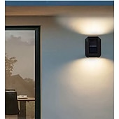 levne Venkovní nástěnná světla-1 ks 0,5 W venkovní nástěnná světla ovládání světla bílá teplá žlutá 1,2 V nádvoří zahrada 6 LED korálků