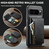 cheap Other Phone Case-Phone Case For Google Pixel 10 Pro XL Pixel 10 Pro Pixel 9 Pro Pixel 9 Pro XL Pixel 8 Pro Pixel 8 Pixel 9 Back Cover Shockproof Retro TPU PC PU Leather