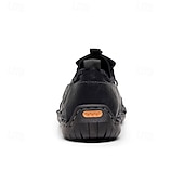 preiswerte Stiefeletten-Braune, handgefertigte Freizeitschuhe für Herren mit weicher Gummisohle und elastischem Kordelzug, bequeme Outdoor-Fahrschuhe für Reisen und den Alltag