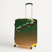 baratos Desgaste em casa e chinelos em casa-Capa protetora elástica para mala de viagem com estampa de paisagem.