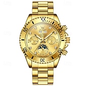 Χαμηλού Κόστους Μηχανικά Ρολόγια-Το Νέο Ρολόι Επιχειρηματικού Στυλ Olevs Με Λαμπερό Συνεχές Ημερολόγιο Αυτόματο Μηχανικό Ρολόι Μόδα Και Καθημερινό Αδιάβροχο Φάντασμα Ανδρικό Σπορ Ρολόι