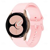 Bracelet de Montre  pour Samsung Galaxy Watch 7/6/5/4 40/44mm, Watch 6 Classic 43/47mm, Watch 4 Classic 42/46mm Silicone Remplacement Sangle Réglable Bracelet Sport Boucle Moderne Bracelet abordables Bracelets de montre Samsung-Bracelet de Montre  pour Samsung Galaxy Watch 7/6/5/4 40/44mm, Watch 6 Classic 43/47mm, Watch 4 Classic 42/46mm Silicone Remplacement Sangle Réglable Bracelet Sport Boucle Moderne Bracelet