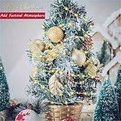 olcso LED szalagfények-LED Tündér Karácsonyi Fények 5M 2M Koszorú Dísz PVC AA Elemes Mini Izzók Nem Cserélhető Többszínű Fényerő Ünnepi Otthoni Dekorációhoz Illeszkedik