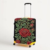 billiga Hemslitage &amp; tofflor i hemmet-konststil tryckt bagageskydd stretchigt resväskeskydd elastiskt resebagageskydd