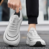 זול נעלי חג המולד לגברים-נעלי ריצה לגברים בצבע ירוק ניאון עם סוליה בעלת ביצועים גבוהים - נעליים אופנתיות ונוחות לחג המולד ולאורח חיים פעיל