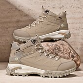 Men's Beige Waterproof Trail Boots – Durable and Comfortable, Perfect for Hiking, Trail Running and All-Day Outdoor Wear cheap Hiking Boots-Men's Beige Waterproof Trail Boots – Durable and Comfortable, Perfect for Hiking, Trail Running and All-Day Outdoor Wear