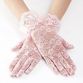 levne rukavice-Dámské 1 pár Špičky prstů / Rukavice bez prstů Šik ven / Venkovní Rukavice - Bez vzoru Stylové / Celý prst