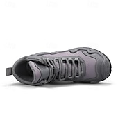 baratos Botas de caminhada-calçados esportivos masculinos bege de cano alto - botas táticas de caminhada duráveis para aventuras ao ar livre