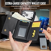 Недорогие Чехлы для iPhone-телефон Кейс для Назначение iPhone 17 Pro Max i16 15 14 Pro Max Plus 13 Pro Max Кейс на заднюю панель Защита от удара Ретро ТПУ ПК Кожа PU