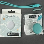 cheap Security Sensors &amp; Alarms-S5 Ultra-Thin GPS Tracker Card (Android Only), Wireless Charging Wallet Finder &amp; Child Locator, Real-Time Anti-Lost Tracking Device for Personal Items