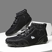 preiswerte Stiefeletten-Lässige Herren-Sneakers mit gestricktem Sockenkragen und rutschfester Sohle, bequeme Outdoor-Wanderschuhe für den täglichen Stadtgebrauch