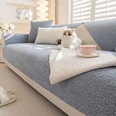 abordables Funda de sofá-Funda de sofá para sofás en forma de L de 1, 2 o 3 plazas, apta para mascotas, acolchada, antideslizante, lavable, suave y duradera para sala de estar.