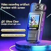 abordables Cámara y fotografía-S72 Cámara acción Portátil Recargable Grabación de imagen y función de video Mini Control WIFI 1.7 pulgada CMOS 2.0 MP 1080p Calle