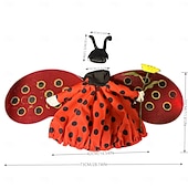 abordables Disfraces de Ganso de Porche-Conjunto de Ganso de Otoño Ropa de Ganso de Porche con Alas para Estatua Grande de 23 Decoración de Arte de Animal de Jardín Patio Exterior Regalo de San Valentín