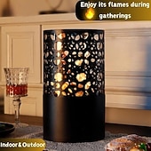 Недорогие Кемпинговое оборудование-переносной прямоугольный современный настольный камин