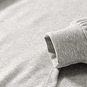 abordables sudaderas basicas hombre-Hombre Sudadera Negro Blanco Gris Oscuro Con Capucha Plano Bolsillo Deporte Diario Festivos Poliéster Ropa de calle Básico Casual Primavera Otoño Ropa Sudaderas con capucha Sudaderas