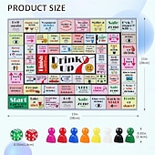 voordelige Geschenken-drinkbordspellen voor volwassenen, rubberen mat drinkbordspel, grappige interactieve drinkspellen voor feestjes, spelletjesavonden, verjaardagen, familiespel of andere gelegenheden