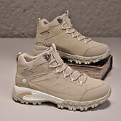 Men's Beige Waterproof Trail Boots – Durable and Comfortable, Perfect for Hiking, Trail Running and All-Day Outdoor Wear cheap Hiking Boots-Men's Beige Waterproof Trail Boots – Durable and Comfortable, Perfect for Hiking, Trail Running and All-Day Outdoor Wear