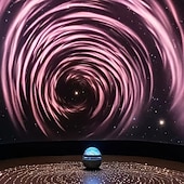 levne Osvětlení pro dekoraci místnosti-USB napájené LED projektorové světlo s aurorovým efektem - nastavitelné jas a změna barev dokonalé pro dekoraci herny a osvětlení imerzivního zážitku - Dárek k Valentýnu