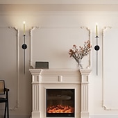 Недорогие Снижено до $30-Настенный подсвечник 1 шт. / 2 шт. большой витой подсвечник для свечей настенный металлический подсвечник для столовой, гостиной, офиса, спальни