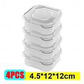 levne Kuchyňská úložiště-Lednička mražené maso box na konzervaci potravin průhledná mrazicí nádoba na maso a zeleninu s víkem chladnička mražené maso přihrádka na maso mrazák box na uchovávání čerstvého jídla