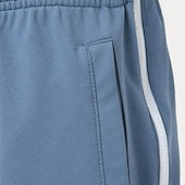 economico Gamba Dritta-Per uomo Pantaloni da tuta Pantaloni Strappabili Pantaloni da pista Pantaloni della tuta a gamba dritta Cerniera Elastico in vita Tinta unica Comodità Traspirante Lunghezza intera Casuale Quotidiano