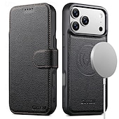 お買い得  iPhone用ケース-電話 ケース 用途 iPhone 17 Pro Max 17 16 15 14 Pro Max 13 Pro Max バックカバー 耐衝撃 レトロ風 PUレザー