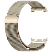 ieftine Curele de ceas Samsung-Uita-Band pentru Samsung Galaxy Ceas 8 40/44mm Ceas 8 Classic 46mm Oțel inoxidabil Înlocuire Curea Rezistent la apă Ajustabil Plasă Banderolă Sport Curea Milaneza Brăţară