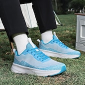 economico Sneakers Casual-scarpe da ginnastica arancioni da uomo con tomaia in mesh: calzature traspiranti e comode per sport all'aria aperta e abbigliamento casual