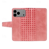 baratos Capas para iPhone-telefone Capinha Para iPhone 17 Pro Max 17 Air 16 15 14 Pro Max Plus 16e 13 Pro Max Mini Capa para Cartão Wallet Proteção de corpo inteiro com cordão Antichoque Retro Couro PU