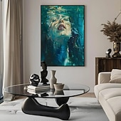 levne Motivy postav-velká abstraktní malba dámy, ženský obličej, originální nástěnné umění, beztvářný portrét, figurativní malba na plátně, zarámovaná nástěnná dekorace ženy