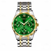 Νέο ανδρικό ρολόι χαλαζία με νυχτικό και στρας, ανθεκτικό στις γρατσουνιές και στη φθορά, ιδανικό για δώρο διακοπών και γενεθλίων Χαμηλού Κόστους Ρολόγια Quartz-Νέο ανδρικό ρολόι χαλαζία με νυχτικό και στρας, ανθεκτικό στις γρατσουνιές και στη φθορά, ιδανικό για δώρο διακοπών και γενεθλίων