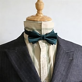 baratos Gravatas e Laços Borboleta para Homem-Homens Gravata Borboleta Contemporâneo Moderno Laço Cor Sólida / Simples Festa de Casamento Roupa Diária