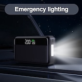 cheap Vehicle Repair Tools-N33 Multi-function Spark Starter With Integrated Air-charging Pump for Automobile Emergency Starting Power Supply