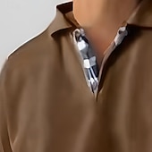 abordables Sweat-shirts basiques-Homme Sweat-shirt Sweat à capuche Pull Sweat à capuche boutonné Noir Blanche Rose Claire Rouge Bleu Revers Uni Patchwork Sport &amp; Loisir Occasionnel Quotidien Streetwear Frais Vêtements de sport