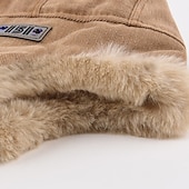 levne Pánské klobouky-Pánské Ušanka Ušanka klobouk Letecký klobouk Klobouk s klapkami na uši Zimní čepice Černá Světlá růžová Polyester Fleece Módní Retro styl Moderní soudobé Denní nošení Rande Plná / Jednobarevná