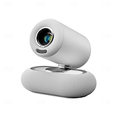 Недорогие Проекторы-Премиум проектор YT900 с автофокусировкой разрешение 1920*1080 опциональная микрофонная основа светодиодная лента 2.4/5GHz двухдиапазонный Wi-Fi Android 13.0 3-х линзовый стеклянный объектив с