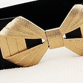 tanie pas-Damskie Pas PU Czarny Złoty Pasek taliowy Ulica Weekend Czyste kolory