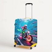 cheap Home Wear &amp; Home Slippers-Elegant Woman Print Luggage Cover Stretch Suitcase Protector for Travel