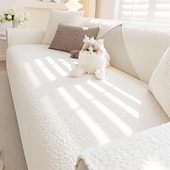 abordables Funda de sofá-Funda de sofá para sofás en forma de L de 1, 2 o 3 plazas, apta para mascotas, acolchada, antideslizante, lavable, suave y duradera para sala de estar.