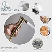 Недорогие Смесители для ванны-Биде кран Хром Самоочищение Современный