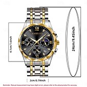 Νέο ανδρικό ρολόι χαλαζία με νυχτικό και στρας, ανθεκτικό στις γρατσουνιές και στη φθορά, ιδανικό για δώρο διακοπών και γενεθλίων Χαμηλού Κόστους Ρολόγια Quartz-Νέο ανδρικό ρολόι χαλαζία με νυχτικό και στρας, ανθεκτικό στις γρατσουνιές και στη φθορά, ιδανικό για δώρο διακοπών και γενεθλίων