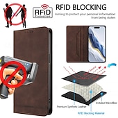 Недорогие Чехлы для iPhone-телефон Кейс для Назначение iPhone 17 Pro Max 17 Air 17 i16 15 14 Pro Max Plus 13 Pro Max Mini Кошелек для карт Защита от удара Ретро Кожа PU